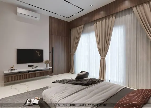 Bungalow interior design – Contemporary Bungalow, Bhavnagar (view 5)
