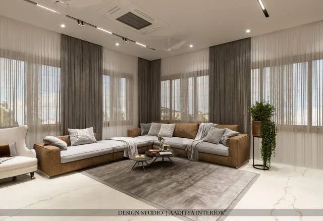 Bungalow interior design – Contemporary Bungalow, Bhavnagar (view 7)
