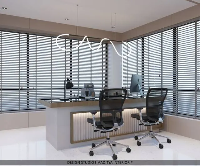 Corporate Office interior design – Office at Parle Square, Surat (view 4)