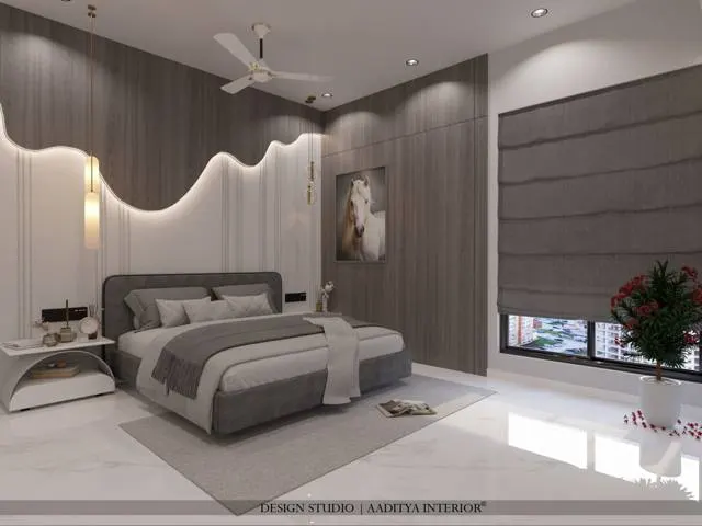 Apartment interior design – Maniya Residence, Surat (view 3)