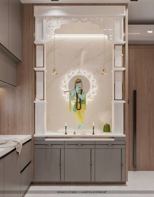 Apartment interior design – Maniya Residence, Surat (view 6)