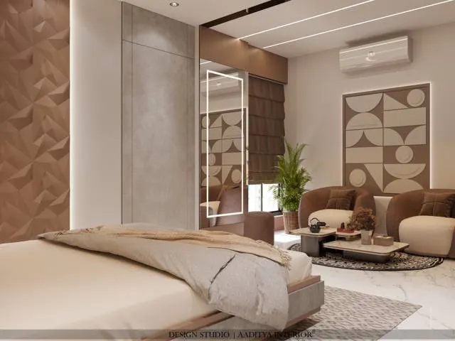 Apartment interior design – Maniya Residence, Surat (view 9)