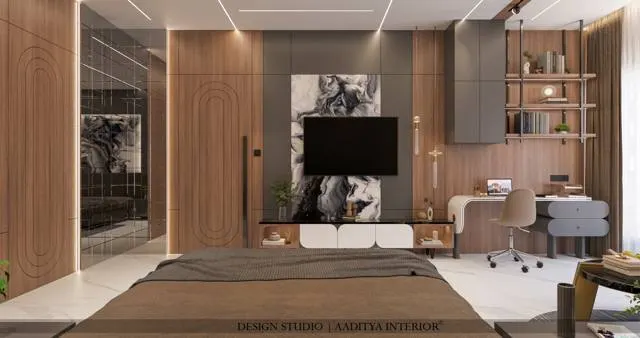 Apartment interior design – Maniya Residence, Surat (view 11)