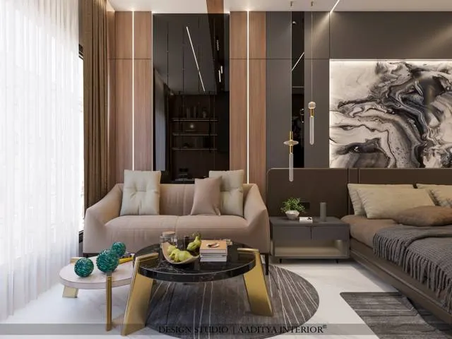 Apartment interior design – Maniya Residence, Surat (view 12)