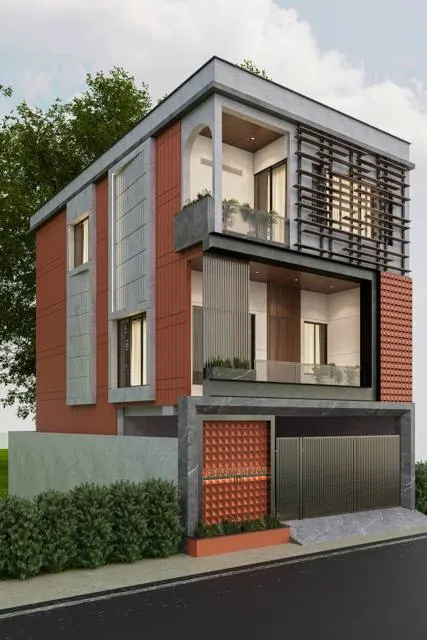 Bungalow & Elevation interior design – Avadh Bungalow, Surat (view 4)