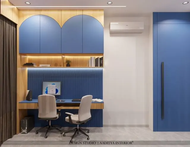 Apartment interior design – Dholiya Residence, Surat (view 3)