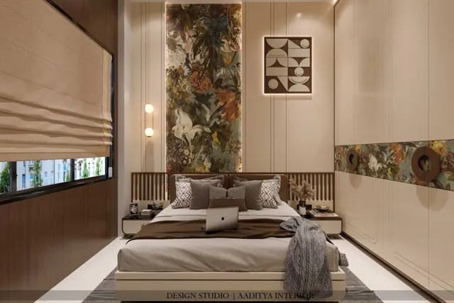 Apartment interior design – Dholiya Residence, Surat (view 4)