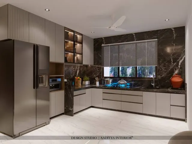 Apartment interior design – Golden Heaven, Varachha, Surat (view 3)