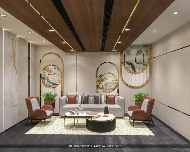 Jewellery Showroom & Office interior design – Gopinath Jewellers, Surat (view 6)
