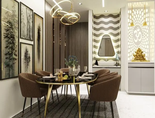 Apartment interior design – Alexa Residence, Surat (view 7)