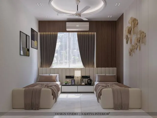 Apartment interior design – Kesar Heights, Surat (view 4)
