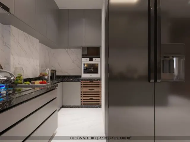 Apartment interior design – Kesar Heights, Surat (view 6)