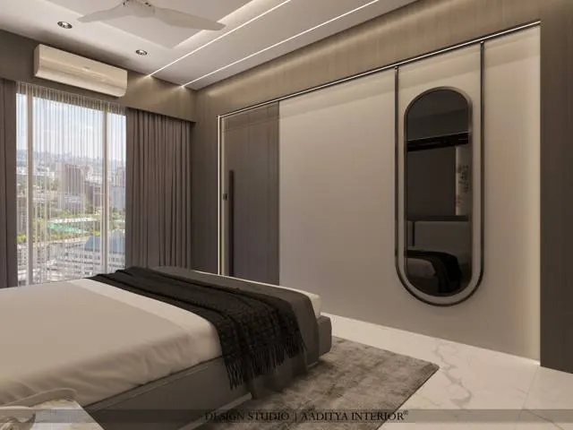 Apartment interior design – Kesar Heights, Surat (view 11)