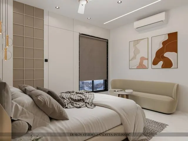 Apartment interior design – Krushal Residence, Surat (view 6)