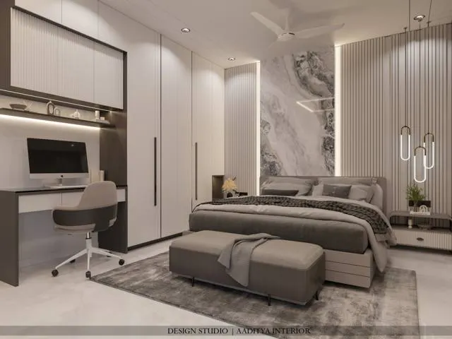 Apartment interior design – Krushal Residence, Surat (view 9)