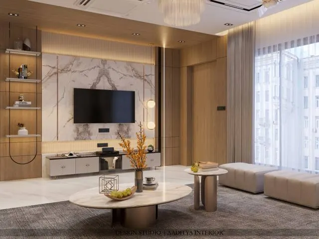 Apartment interior design – Krushal Residence, Surat (view 10)