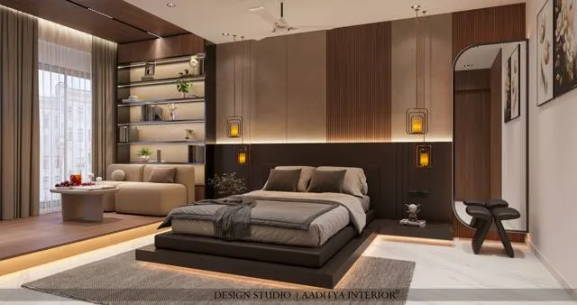 Apartment interior design – Krushal Residence, Surat (view 11)