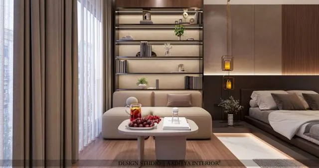 Apartment interior design – Krushal Residence, Surat (view 12)
