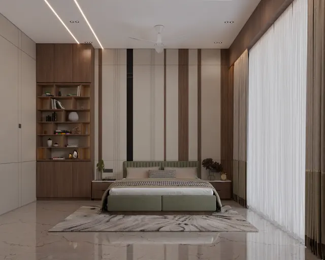Bungalow interior design – Ankleshwar Bungalow, Ankleshwar (view 12)