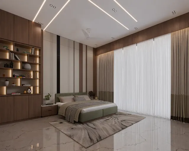 Bungalow interior design – Ankleshwar Bungalow, Ankleshwar (view 13)