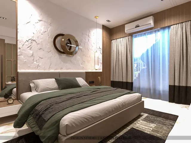 Apartment interior design – Arched Mural Residence, Surat (view 8)
