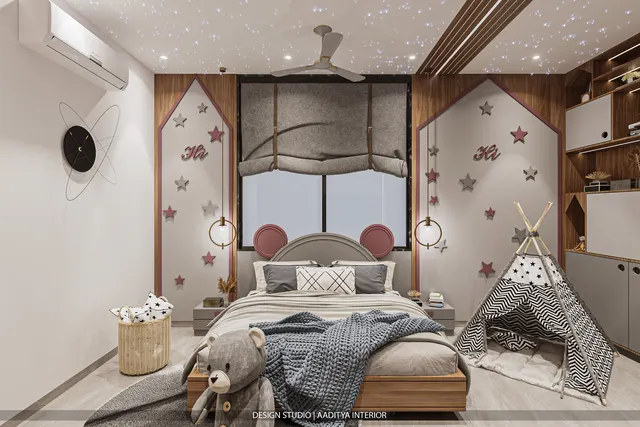 Bungalow interior design – Avadh 124, Surat (view 10)