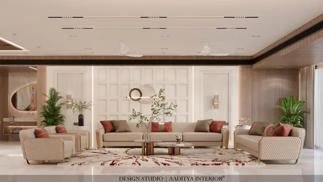 Luxury Apartment interior design – Avadh Bertina, Surat (view 5)