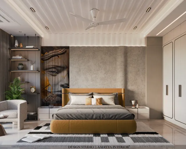 Luxury Apartment interior design – Avadh Bertina, Surat (view 8)