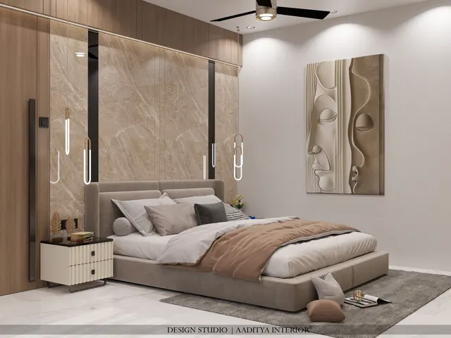 Luxury Apartment interior design – Avadh Bertina, Surat (view 9)