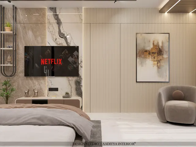 Luxury Apartment interior design – Avadh Bertina, Surat (view 10)