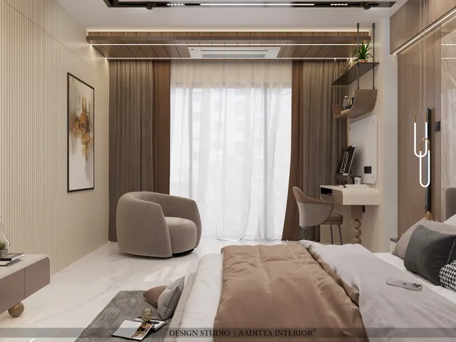 Luxury Apartment interior design – Avadh Bertina, Surat (view 11)