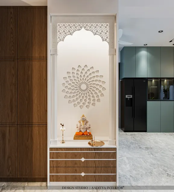 Apartment interior design – Avkash 1204, Surat (view 8)