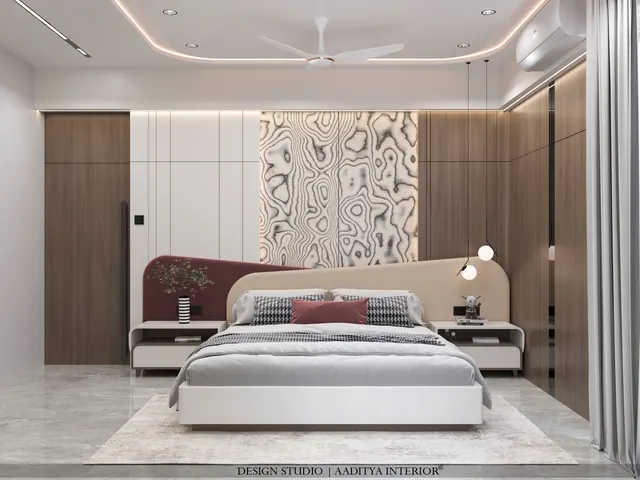 Apartment interior design – Avkash 1204, Surat (view 9)