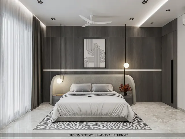 Apartment interior design – Avkash 1204, Surat (view 11)