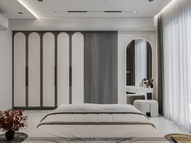 Apartment interior design – Avkash 1204, Surat (view 13)