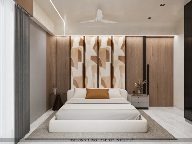 Apartment interior design – Avkash 1301, Surat (view 6)
