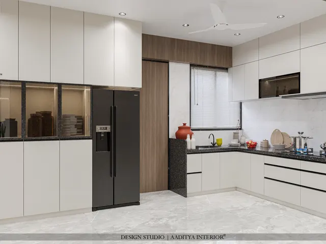 Apartment interior design – Avkash 1301, Surat (view 10)