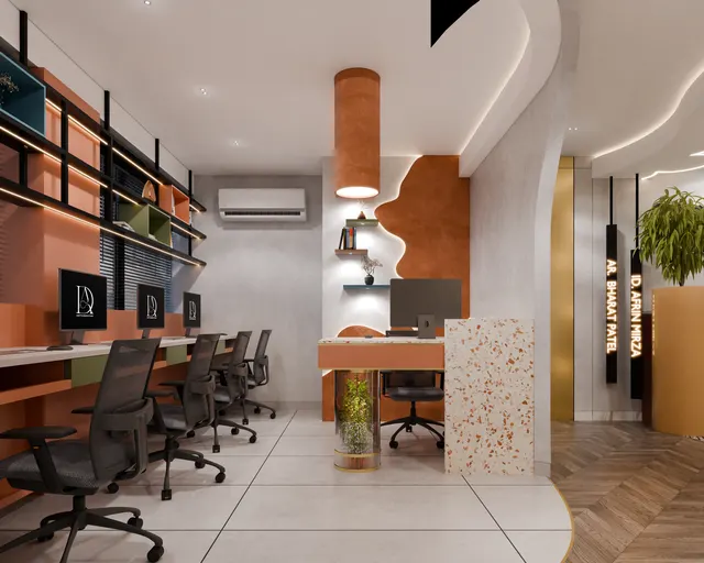 Our Own Office interior design – Our Studio – Aaditya Design Studio, Axar Square, Katargam, Surat (view 9)