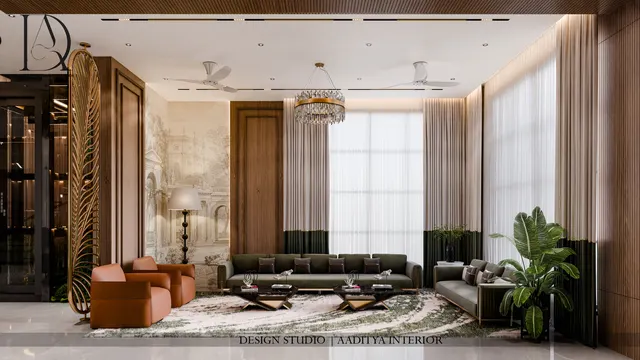 Bungalow & Elevation interior design – Luxury Bungalow, Botad, Botad (view 8)