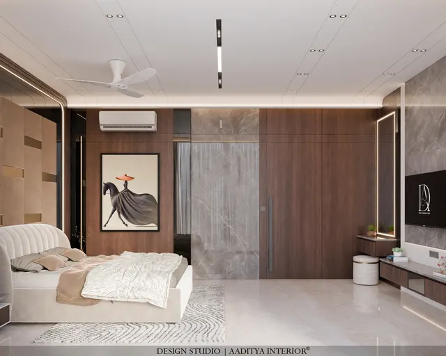 Bungalow & Elevation interior design – Canvilla Residence, Surat (view 9)