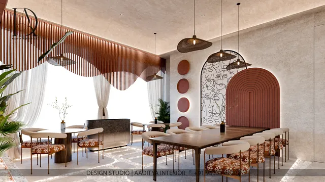 Café & Restaurant interior design – Chantra Café, India (view 5)