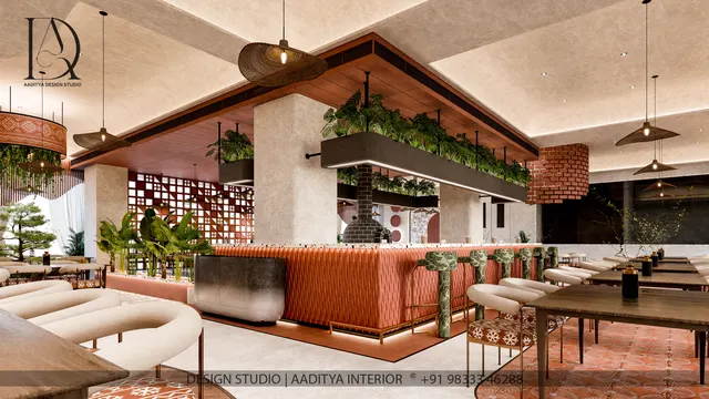 Café & Restaurant interior design – Chantra Café, India (view 7)
