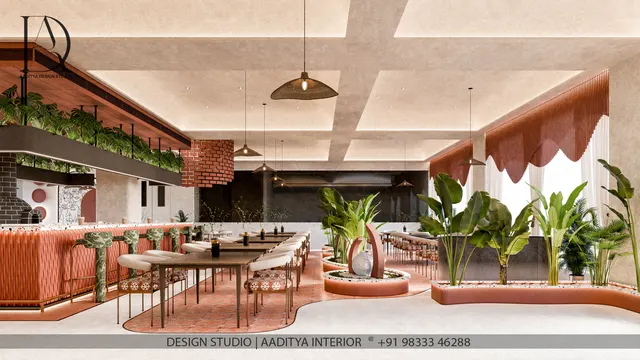 Café & Restaurant interior design – Chantra Café, India (view 8)