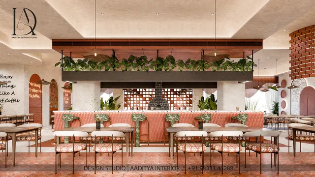 Café & Restaurant interior design – Chantra Café, India (view 9)