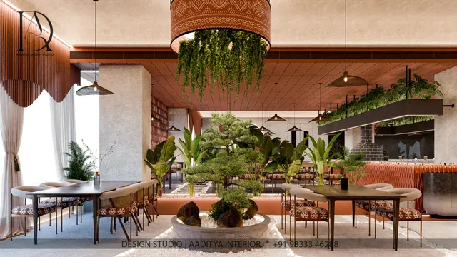 Café & Restaurant interior design – Chantra Café, India (view 10)