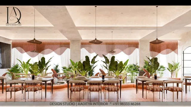 Café & Restaurant interior design – Chantra Café, India (view 12)