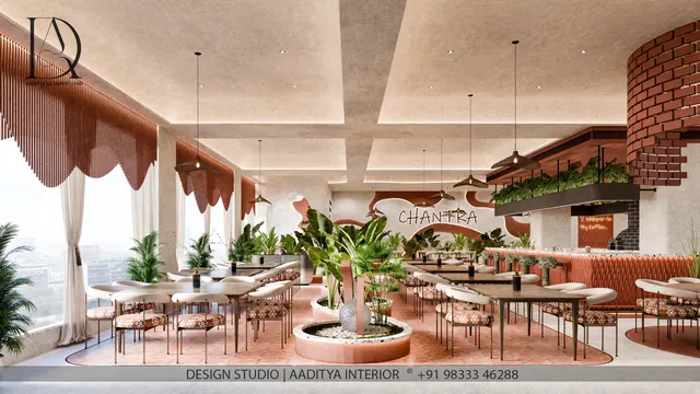 Café & Restaurant interior design – Chantra Café, India (view 13)