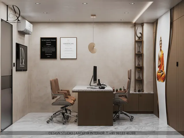 Clinic interior design – Doctor's Clinic, Hirabaug, Surat (view 2)