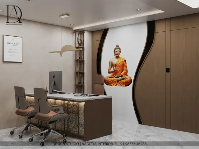 Clinic interior design – Doctor's Clinic, Hirabaug, Surat (view 3)