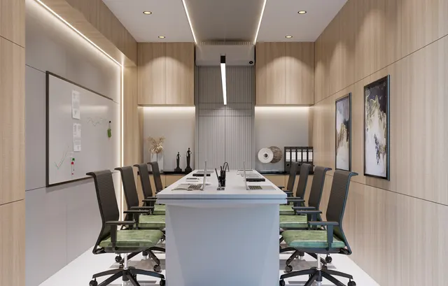 Corporate Office interior design – Corporate Office & Boardroom, Surat (view 2)